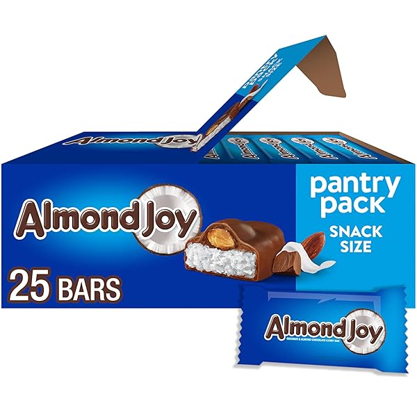 ALMOND JOY COCONUT AND ALMOND CHOCOLATE SNACK SIZE,...
