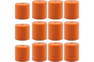 Park Sung 3D Printer Heat Bed Leveling Parts,Silicone Column Solid Mounts,Leveling Spring Replacement Part (12 Pack)