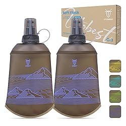 UTOBEST 200ml Soft Flask, 2 Pack Flexible TPU