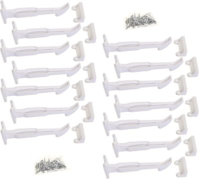 Dreambaby Safety Catches for Cupboards & Drawers 14 Pack Childproof Locks