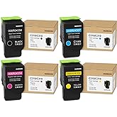 C310 C315 Toner Cartridge Set (4-Pack BK/C/M/Y) Replacement for Xerox 006R04356 006R04357 006R04358 006R04359 Toner for C310