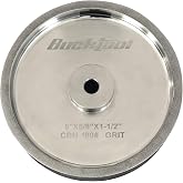 BUCKTOOL 180 Grit 8-Inch CBN Grinding Wheel, 1.5-Inch Wide, 5/8-Inch Arbor | Cubic Boron Nitride Sharpening Wheel for Sharpening Wood-Turning Tools, Chisels, Hardcore and More