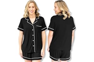 Kindred Bravely Clea Classic Short Sleeve Maternity & Nursing Pajama Set