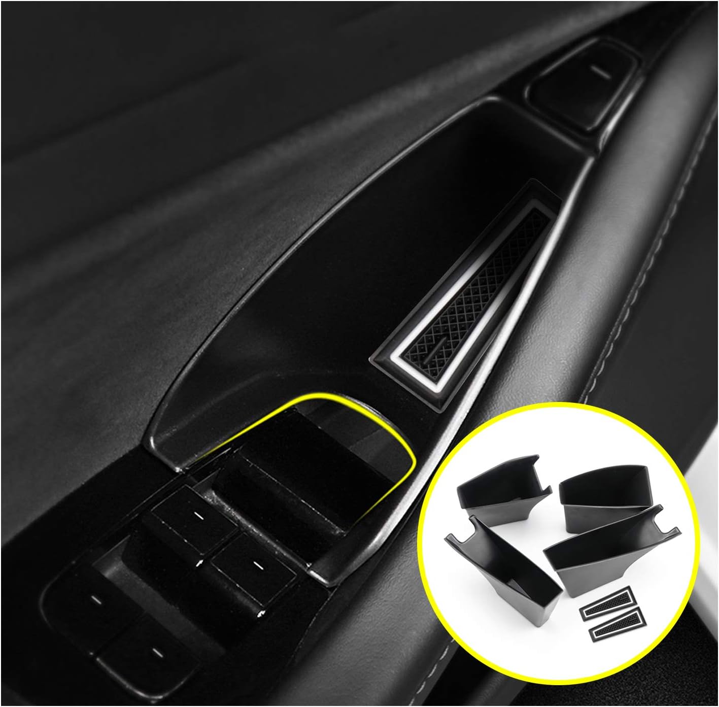 Amazon.com: Model Y Accessories,Car Door Storage Pocket Compatible with