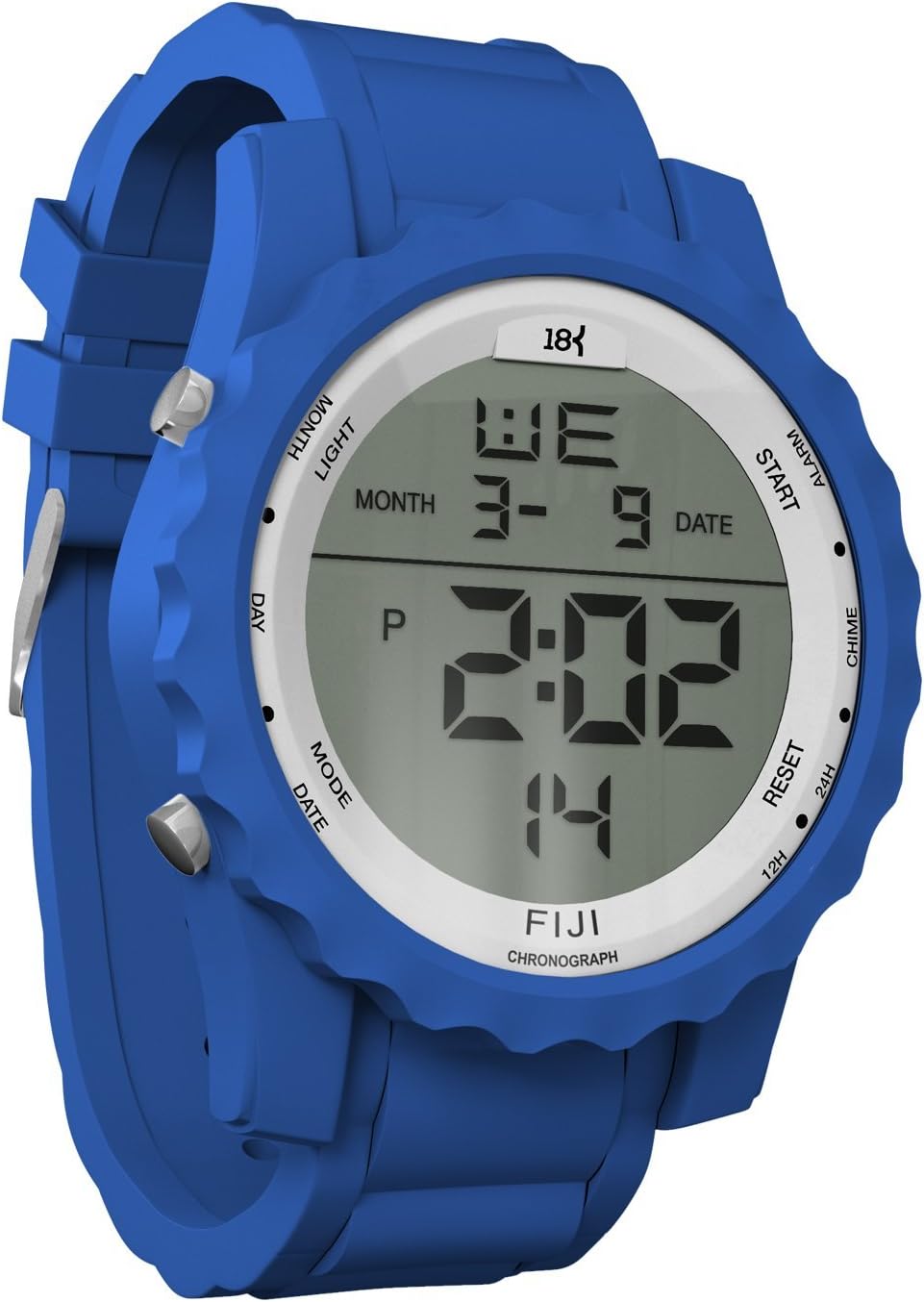18k Watch Chronograph Mens Watch The "Fiji"