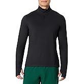 Amazon Essentials Men's Athletic Soft Performance Lightweight Quarter-Zip Hoodie Long Sleeve Workout Top