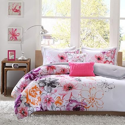 Amazon Com Kaputar Beautiful 5pc Modern Chic Pink Teal Black