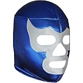 Blue Demon Lucha Libre Wrestling Mask ( Pro - Fit ) Costume Wear by Make It Count