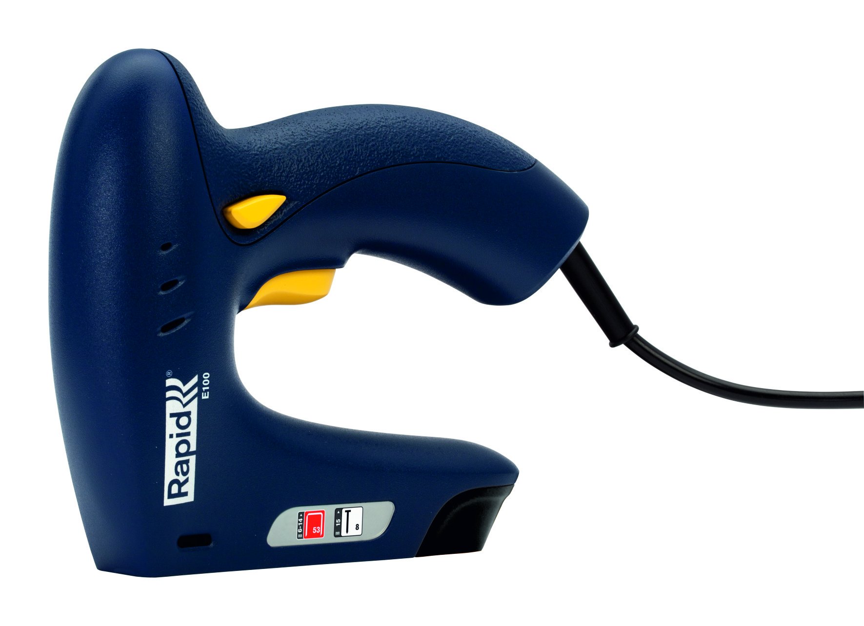 Rapid E100 Lightweight Electric Staple/Nail Gun for Small DIY Projects - Ergonomic Design - 5000578
