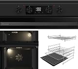 Hisense Hi6 Max 60cm Electric Cooker Induction Hob HDCEIT6C20B Jet Black view 4