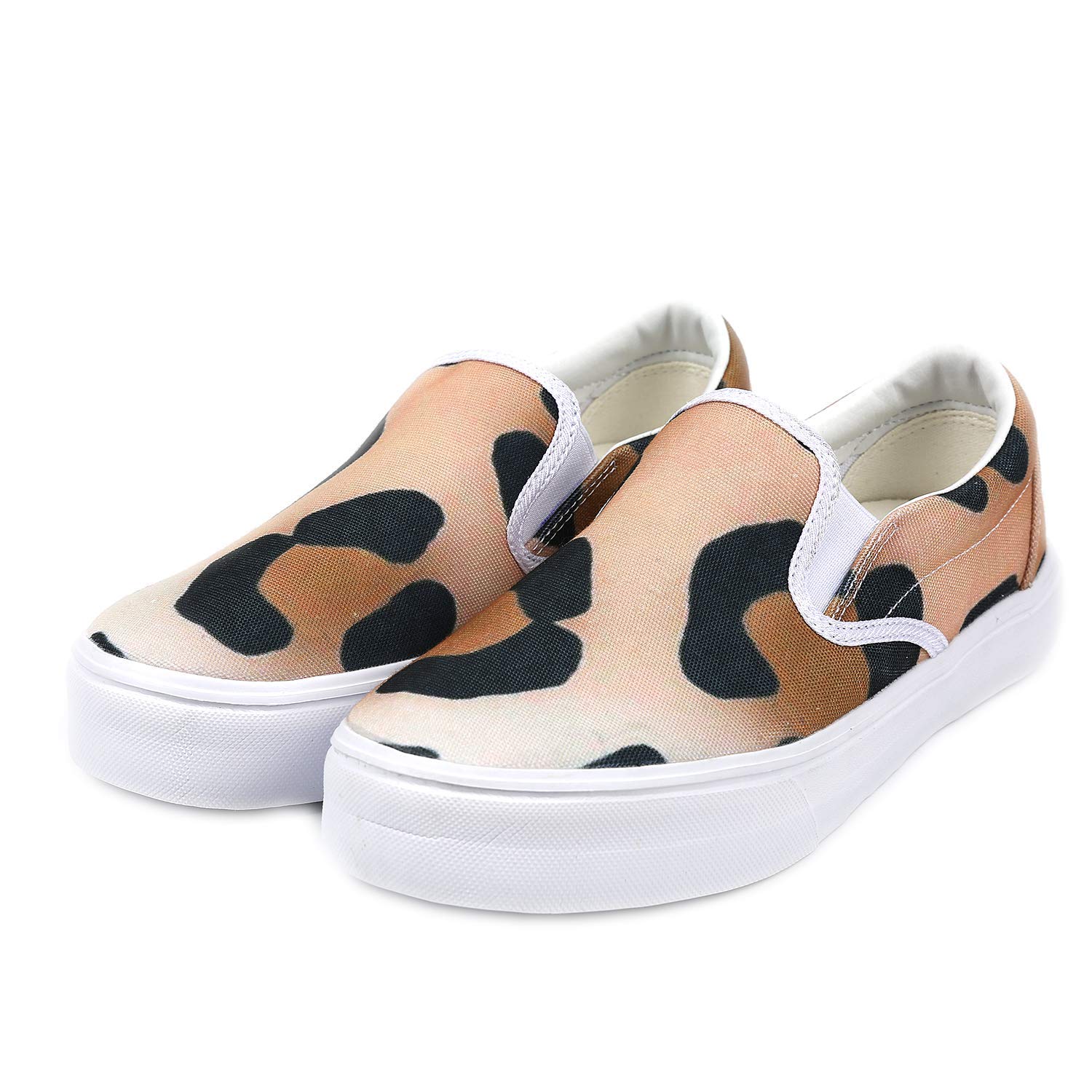 womens leopard slip on sneakers