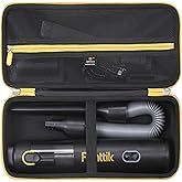 Aproca Case Compatible with Fanttik Slim V8 Apex / V8 Mate / V10 Apex / V10 Mate Cordless Car Vacuum, Portable Hard Storage Bag for Accessories -Black (Case Only)