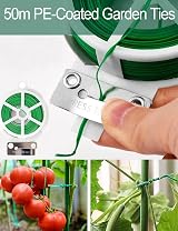 TOYPOPOR 10Pcs 10''x16'' Half Round Plant Support Stakes Garden Cage view 4