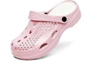 VZQ Women and Men Arch Support Clogs Slip-on Garden Shoes Outdoor Beach Slippers Sandals with Plantar Fasciitis Feet Cushion Insoles