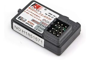 Sunydog RC Receiver,FS-GR3E AFHDS 3CH Receiver for RC Car Boat FS-GT2 FS-GT2B FS-GT3B FS-GT3C FZ-IT4S