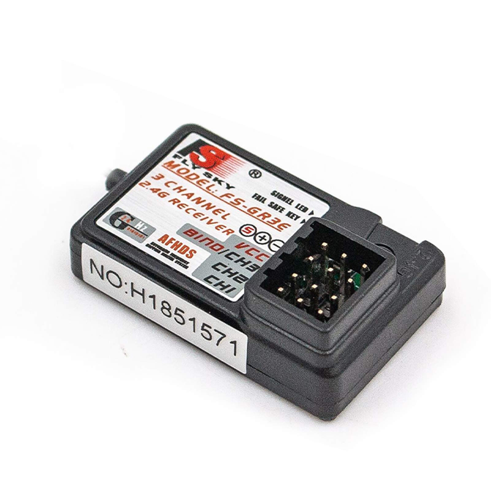Sunydog 1PC RC Receiver,FS-GR3E AFHDS 3CH Receiver for RC Car Boat FS-GT2 FS-GT2B FS-GT3B FS-GT3C FZ-IT4S