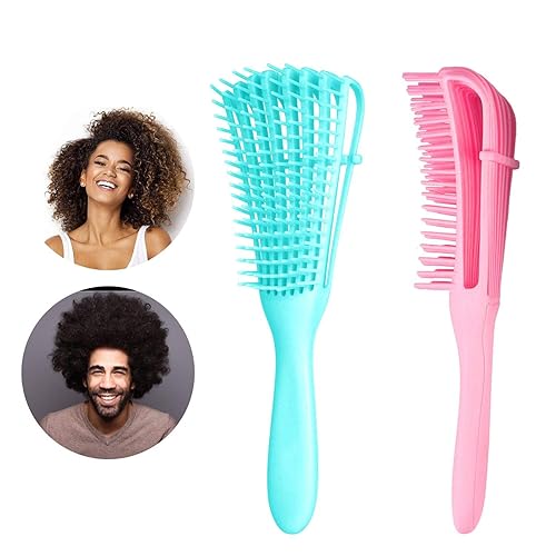 Detangling Brush, Detangler Hair Brushes for Natural Black Hair,