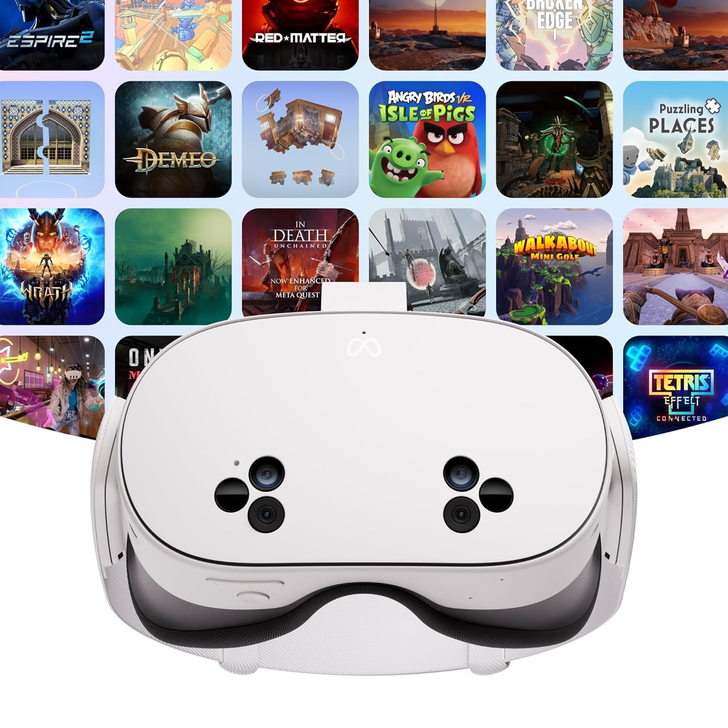 Meta Quest 3S 256GB, one Low Monthly Price, 24 Months of Games and Extended Protection, Ultimate Virtual Reality Experience