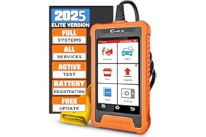 2025 LAUNCH Creader Elite OBD2 Scanner for Toyota Lexus, Full System Bi-Directional Diagnostic Scan Tool, All Reset Service Code Reader, Battery Registration,ECU Coding, AUTO VIN,Lifetime Fr-ee Update
