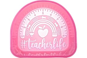 (300 Design Optional) MUBYOK M360 Teacher Life Silicone Freshie Mold for Baking Aroma Beads Car Freshie Supplies