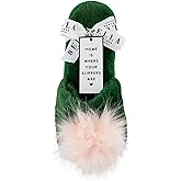 Bella Sleep + Spa Women's Slippers - Soft Plush Luxury House Shoes with Cute Fuzzy Pom-Pom Accent