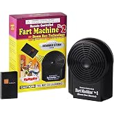 T.J. Wisemen, Inc. Fart Machine #2 - The Original Remote Controlled Fart Machine with Boom Box Technology - 15 Realistic Sounds - Wireless with 100 ft Range