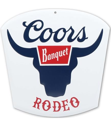 Amazon.com: Desperate Enterprises Coors Label Tin Sign - Nostalgic