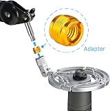 YOUSHARES 4 Pcs Mic Stand Adapter 5/8 to 3/8 Female Aluminum Alloy view 4