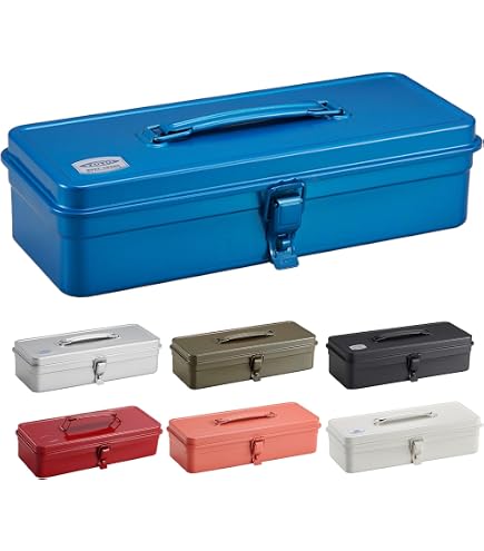 TOYO Y-350 Steel Mountain Tool Box (Blue) - Amazon.com