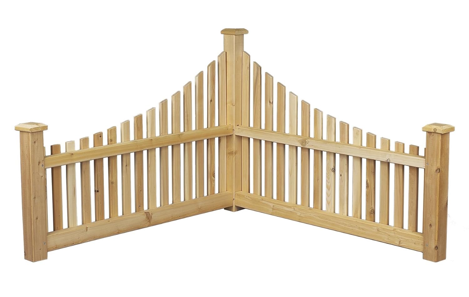 Cedarlooks 0600550 Corner Accent Fence Outdoor Decorative Fences Garden & Outdoor