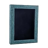 8x10 Shadow Box Frame Blue Wood | with a 1" Usable