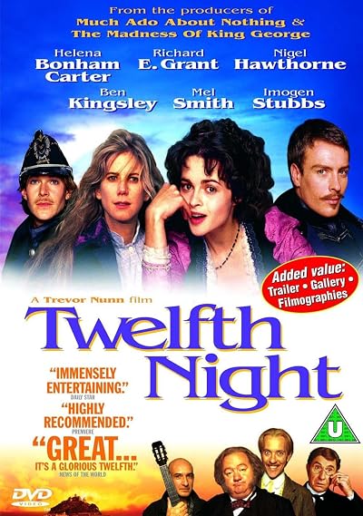 Twelfth Night DVD Trevor Nunn Adaptation Ben Kingsley Nigel Hawthorne British