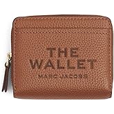 Marc Jacobs, Women's, The Leather Mini Compact Wallet, Argan Oil, One Size