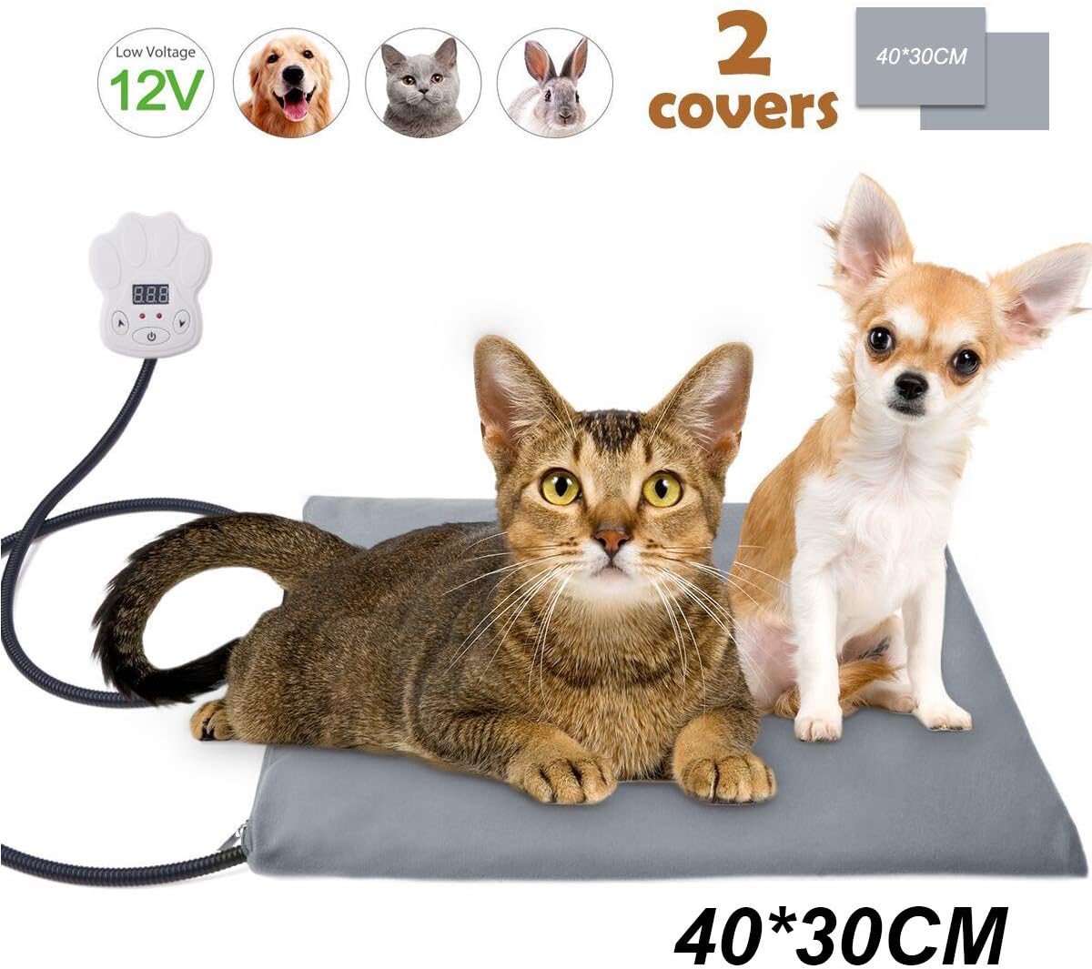 pressure activated heating pad for cats