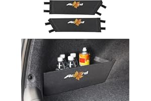 HENGYUESHANG 2PCS Rear Trunk Organizer Side Divider Sticker Compatible with 10th Gen Honda Accord 2018 2019 2020 2021 2022 Interior Accessories