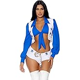 Forplay womens Field Star Sexy Cheerleader Costume