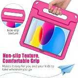 Surom Kids Case for iPad 11th Gen A16 2025 10th Gen 2022 Rose view 5