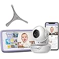 Hubble Nursery Pal Touch 5" Smart Baby Monitor with Camera and Audio, WiFi Baby Camera Monitor with Flexible Wall Mount; Pan Tilt Zoom; 2Way Talk, Interactive Smart HD Monitor & Smartphone App