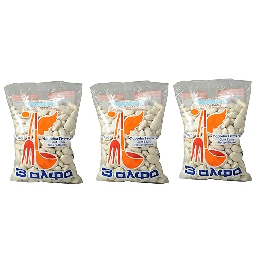 Gigantes Dried Beans Greek Gigantes Pack of 3