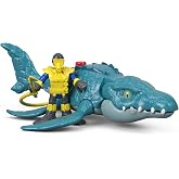 Imaginext Jurassic World, Mosasaurus &amp; Diver