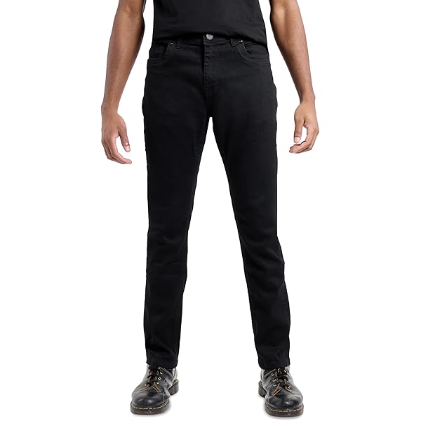 X RAY Men's Skinny Biker Jean, Comfy Flex Stretch Moto Denim Jeans
