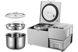 XILPO LETIME ADI 4L Automatic Herbal Extractor, Infuser and Distiller in One, Water Distiller for Home, Essential Oil Distiller, Herbal Oil Infusion Machine, Hydrosol Maker