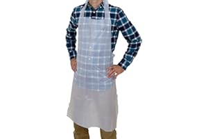 Apron POLYETHYLENE 28" X 46" 1.0 MIL 500/CS