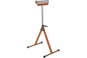 BORA Portamate PM-5090 Adjustable Pedestal Feed Roller Support with 11-1/4" Ball Bearing Steel Roller