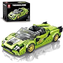 Reobrix 806 Lamborghini FKP 37 Building Blocks Set, 1:24 Scale