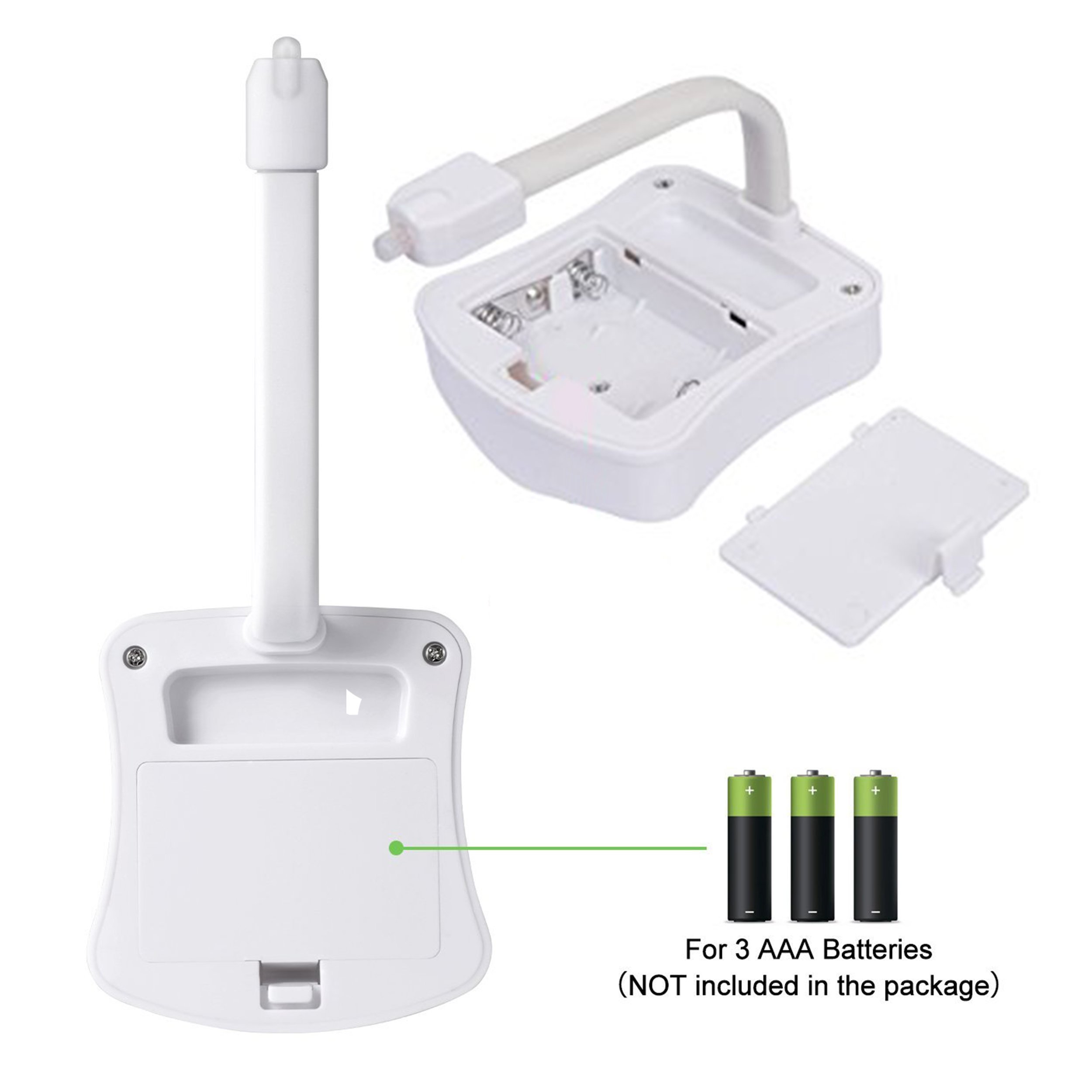 Toilet Night Light 2Pack by Ailun Motion Sensor Activated LED, 8 Colors