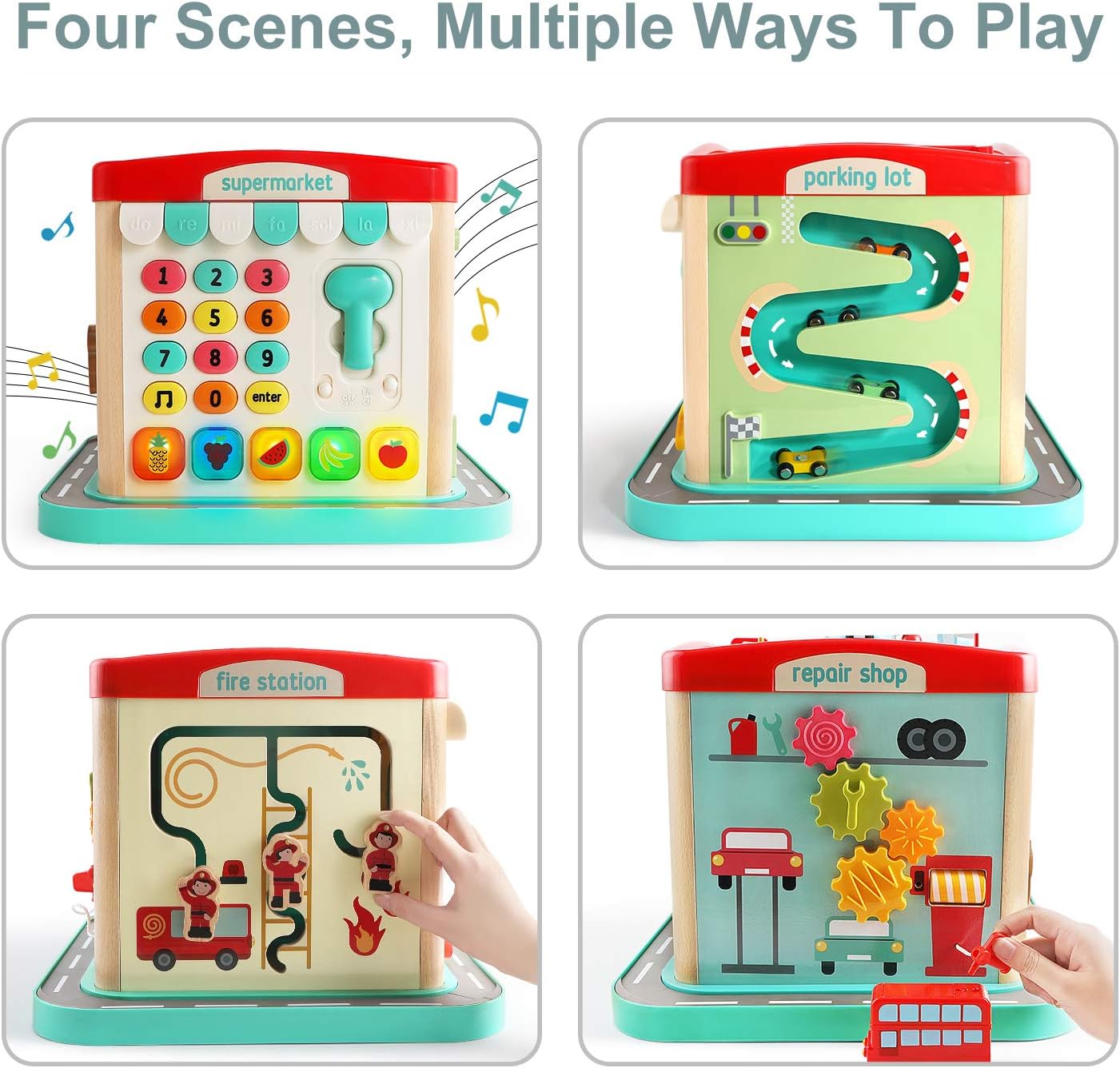 top bright activity cube