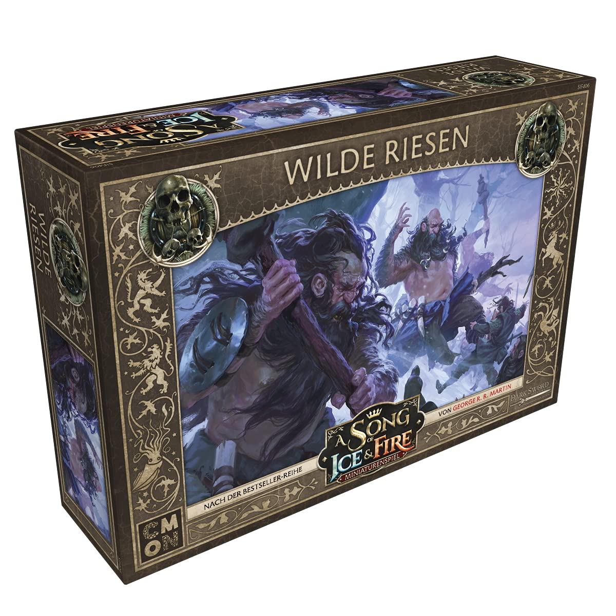 CMON, A Song of Ice & Fire - Wild Giants, Expansion, Tabletop, 2 Players, Ages 14+, 45+ Minutes, German, Multilingual