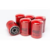 Baldwin BT427 Spin-On Full-Flow Lube Oil Filter &ndash; Thread 1&Prime;-16, Outside Diameter 3.69&Prime;, Length 5.38&Prime;, Heavy Duty, Replaces Fleetguard LF3345, Donaldson P558616, Cummins 3903224 (Pack of 6)