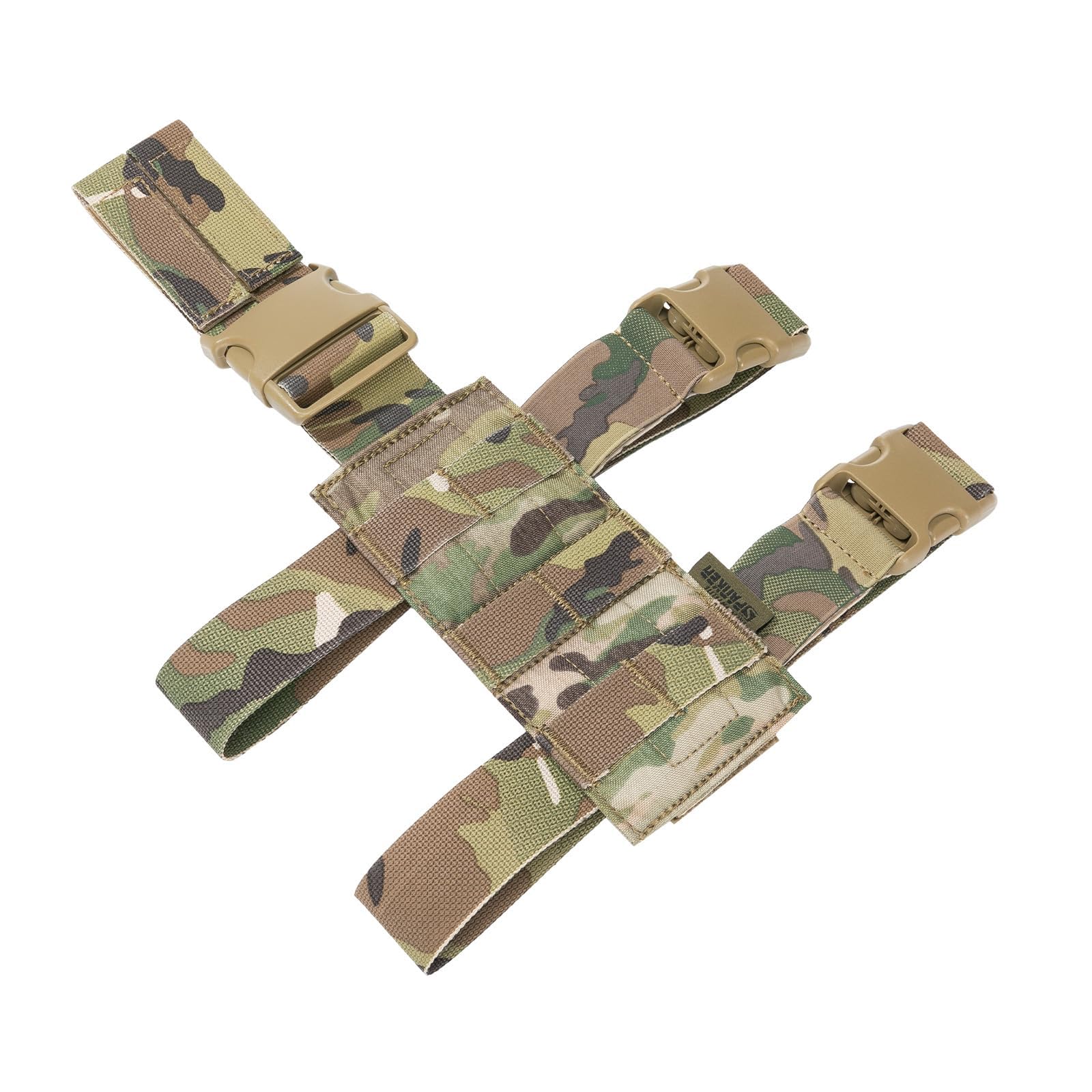 EXCELLENT ELITE SPANKER Tactical Drop Leg Holster Molle Leg Platform Left or Right Nylon(Multicam) MC